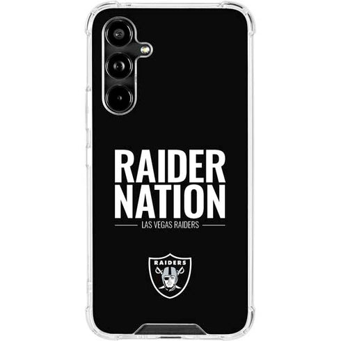 NFL Las Vegas Raiders Team Motto Galaxy A54 5G Clear Case