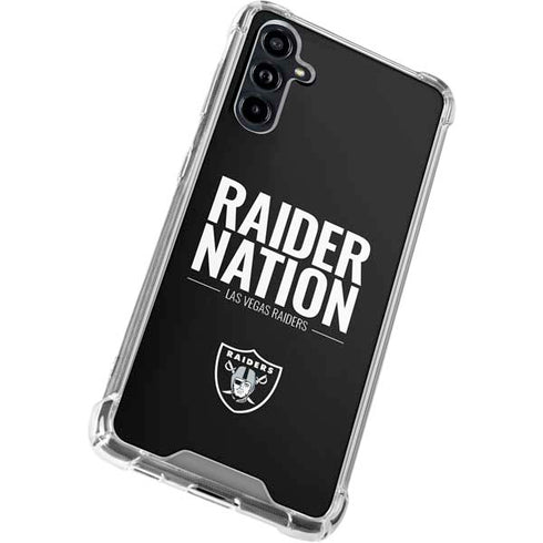 NFL Las Vegas Raiders Team Motto Galaxy A54 5G Clear Case