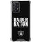 NFL Las Vegas Raiders Team Motto Galaxy A72 5G Clear Case