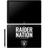 NFL Las Vegas Raiders Team Motto Galaxy Book 12in Skin