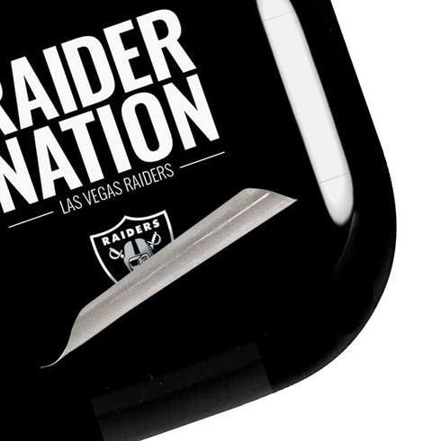 NFL Las Vegas Raiders Team Motto Galaxy Buds Pro Skin
