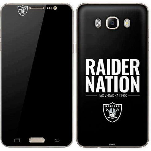 NFL Las Vegas Raiders Team Motto Galaxy J7 Skin