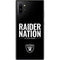NFL Las Vegas Raiders Team Motto Galaxy Note 10 Plus Skin