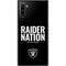 NFL Las Vegas Raiders Team Motto Galaxy Note 10 Skin