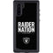 NFL Las Vegas Raiders Team Motto Galaxy Note 10 Waterproof Case
