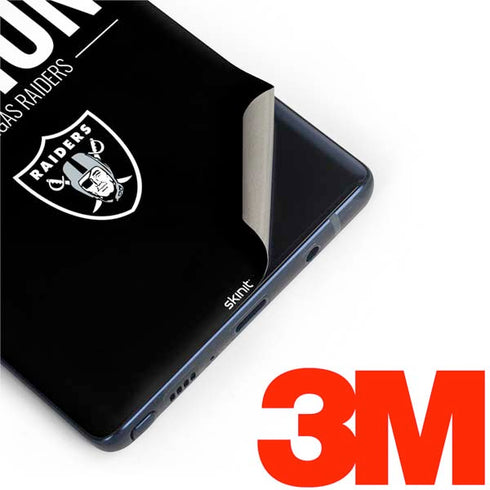 NFL Las Vegas Raiders Team Motto Galaxy Note 9 Skin