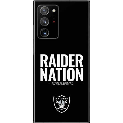 NFL Las Vegas Raiders Team Motto Galaxy Note20 Ultra 5G Skin