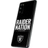NFL Las Vegas Raiders Team Motto Galaxy S20 Fan Edition Skin