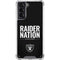 NFL Las Vegas Raiders Team Motto Galaxy S21 5G Clear Case