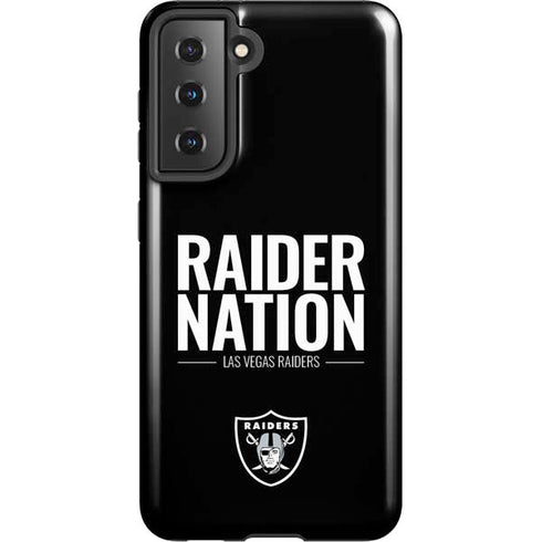 NFL Las Vegas Raiders Team Motto Galaxy S21 5G Pro Case