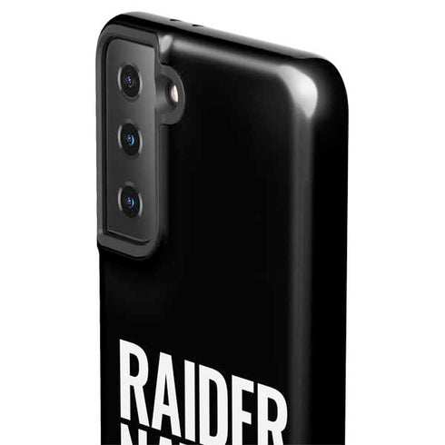 NFL Las Vegas Raiders Team Motto Galaxy S21 FE Pro Case