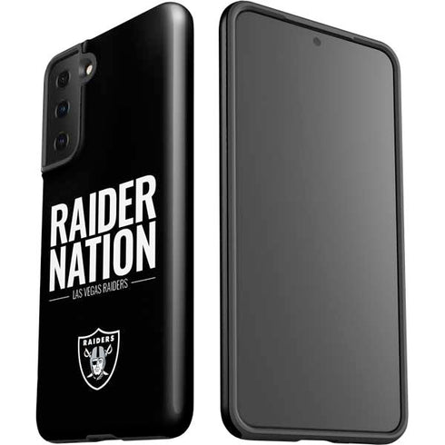 NFL Las Vegas Raiders Team Motto Galaxy S21 FE Pro Case