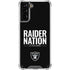 NFL Las Vegas Raiders Team Motto Galaxy S21 Plus 5G Clear Case