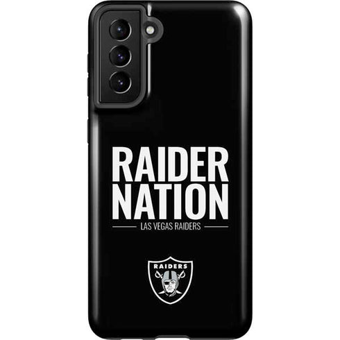 NFL Las Vegas Raiders Team Motto Galaxy S21 Plus 5G Pro Case