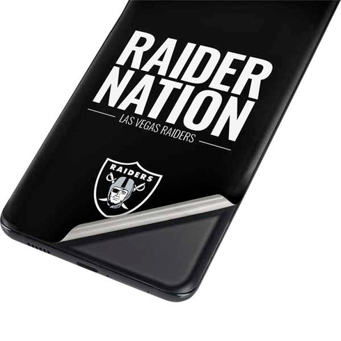 NFL Las Vegas Raiders Team Motto Galaxy S21 Plus 5G Skin