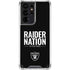 NFL Las Vegas Raiders Team Motto Galaxy S21 Ultra 5G Clear Case