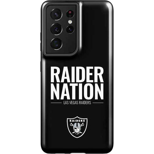NFL Las Vegas Raiders Team Motto Galaxy S21 Ultra 5G Pro Case