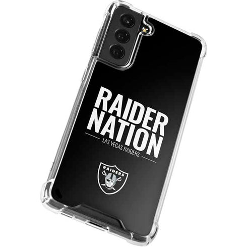 NFL Las Vegas Raiders Team Motto Galaxy S22 Plus Clear Case