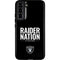 NFL Las Vegas Raiders Team Motto Galaxy S22 Plus Pro Case