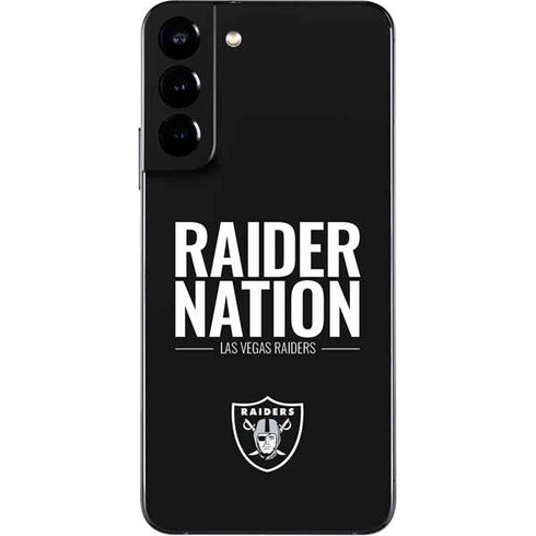 NFL Las Vegas Raiders Team Motto Galaxy S22 Plus Skin