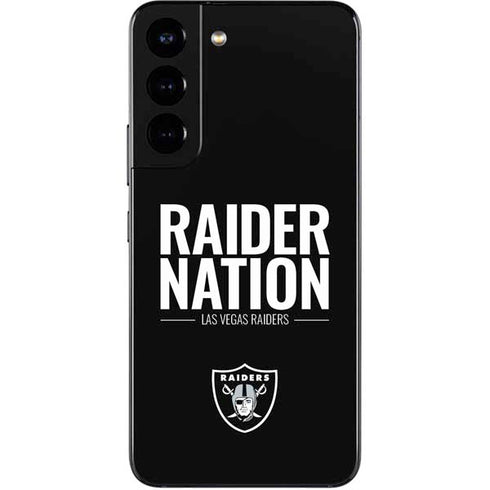 NFL Las Vegas Raiders Team Motto Galaxy S22 Skin
