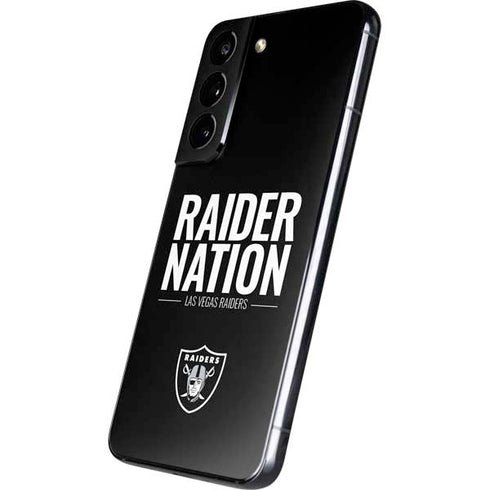 NFL Las Vegas Raiders Team Motto Galaxy S22 Skin