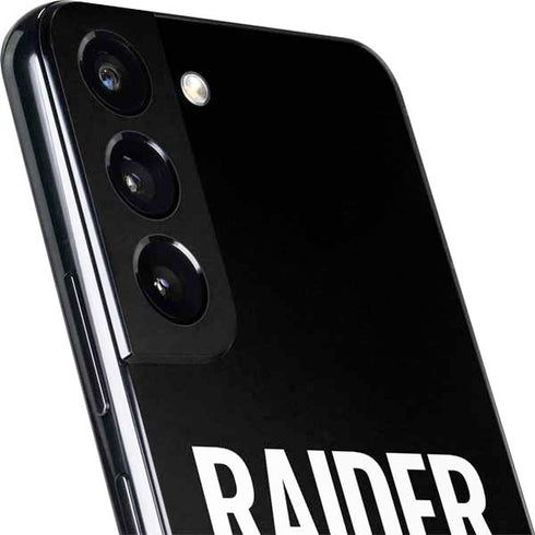 NFL Las Vegas Raiders Team Motto Galaxy S22 Skin