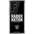 NFL Las Vegas Raiders Team Motto Galaxy S22 Ultra Clear Case