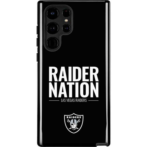 NFL Las Vegas Raiders Team Motto Galaxy S22 Ultra Pro Case