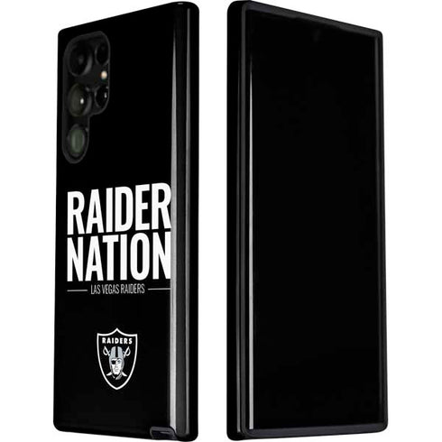 NFL Las Vegas Raiders Team Motto Galaxy S22 Ultra Pro Case