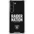 NFL Las Vegas Raiders Team Motto Galaxy S23 Clear Case