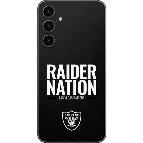 NFL Las Vegas Raiders Team Motto Galaxy S23 FE Skin