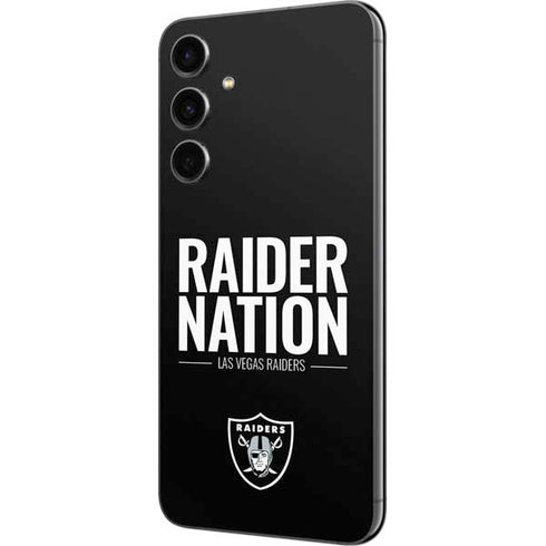 NFL Las Vegas Raiders Team Motto Galaxy S23 FE Skin