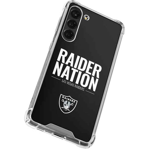 NFL Las Vegas Raiders Team Motto Galaxy S23 Plus Clear Case