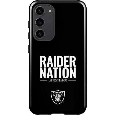 NFL Las Vegas Raiders Team Motto Galaxy S23 Plus Pro Case