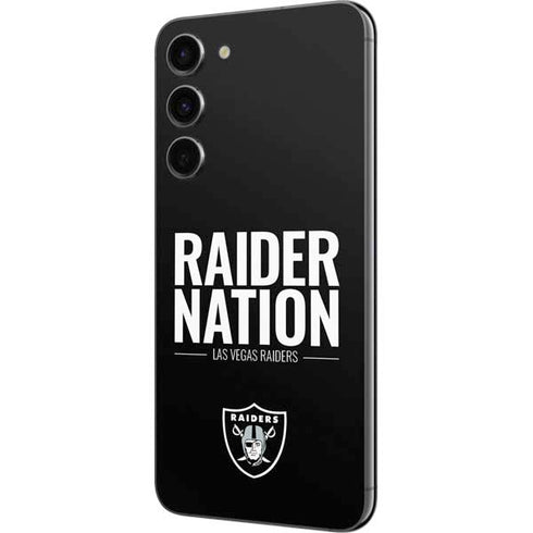NFL Las Vegas Raiders Team Motto Galaxy S23 Plus Skin