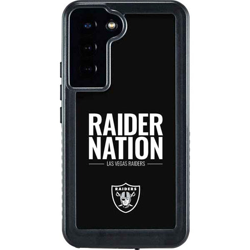 NFL Las Vegas Raiders Team Motto Galaxy S23 Plus Waterproof Case