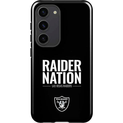 NFL Las Vegas Raiders Team Motto Galaxy S23 Pro Case