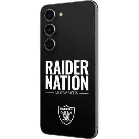 NFL Las Vegas Raiders Team Motto Galaxy S23 Skin