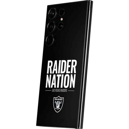 NFL Las Vegas Raiders Team Motto Galaxy S23 Ultra Skin