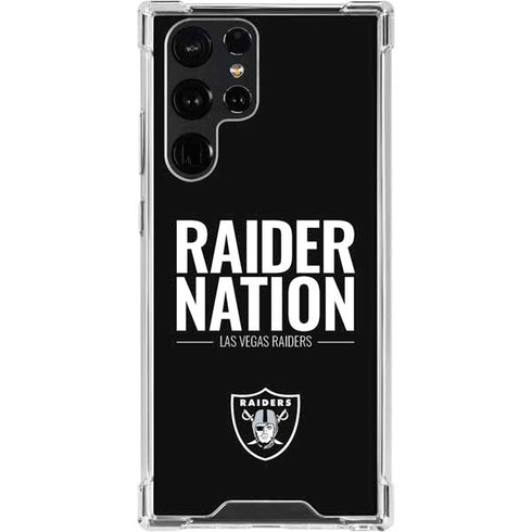 NFL Las Vegas Raiders Team Motto Galaxy S24 Ultra Clear Case