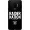 NFL Las Vegas Raiders Team Motto Galaxy S9 Plus Skin