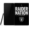 NFL Las Vegas Raiders Team Motto Samsung Galaxy Tab Skin