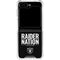 NFL Las Vegas Raiders Team Motto Galaxy Z Flip5 5G Clear Case