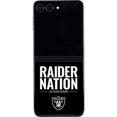 NFL Las Vegas Raiders Team Motto Galaxy Z Flip5 5G Skin