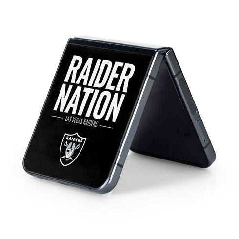 NFL Las Vegas Raiders Team Motto Galaxy Z Flip5 5G Skin