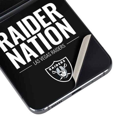 NFL Las Vegas Raiders Team Motto Galaxy Z Flip5 5G Skin