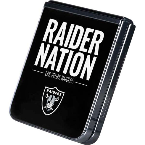 NFL Las Vegas Raiders Team Motto Galaxy Z Flip5 5G Skin