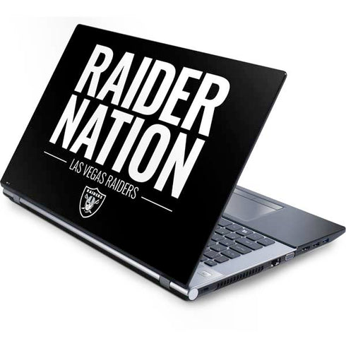 NFL Las Vegas Raiders Team Motto Generic Laptop Skin