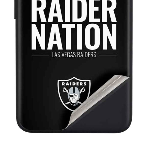 NFL Las Vegas Raiders Team Motto Google Pixel 4a Skin